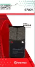 Plăcuțe frână Brembo carbon-ceramice CC față/spate 07024