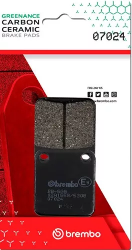 Plăcuțe frână Brembo carbon-ceramice CC față/spate 07024
