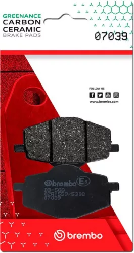 Plăcuțe frână Brembo carbon-ceramice CC față/spate 07039