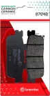 Plăcuțe frână Brembo carbon-ceramice CC față/spate 07040