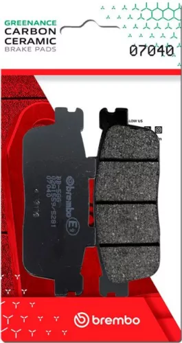 Plăcuțe frână Brembo carbon-ceramice CC față/spate 07040