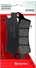 Plăcuțe frână Brembo carbon-ceramice CC față 07045