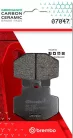 Plăcuțe frână Brembo carbon-ceramice CC spate 07047