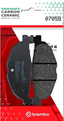 Plăcuțe frână Brembo carbon-ceramice CC spate 07059