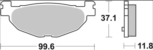 Plăcuțe frână Brembo carbon-ceramice CC spate 07059