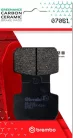 Plăcuțe frână Brembo carbon-ceramice CC spate 07061