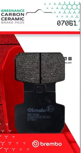 Plăcuțe frână Brembo carbon-ceramice CC spate 07061