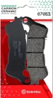 Plăcuțe frână Brembo carbon-ceramice CC față 07063
