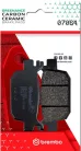 Plăcuțe frână Brembo carbon-ceramice CC spate 07064