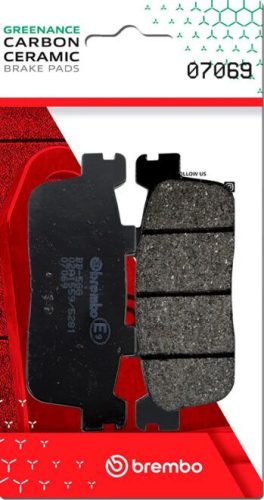 Plăcuțe frână Brembo carbon-ceramice CC spate 07069