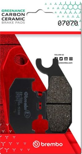 Plăcuțe frână Brembo carbon-ceramice CC spate 07070