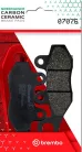 Plăcuțe frână Brembo carbon-ceramice CC față/spate 07076