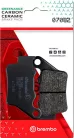 Plăcuțe frână Brembo carbon-ceramice CC spate 07082