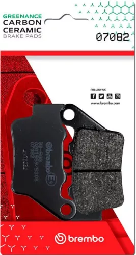 Plăcuțe frână Brembo carbon-ceramice CC spate 07082