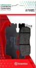 Plăcuțe frână Brembo carbon-ceramice CC față/spate 07085