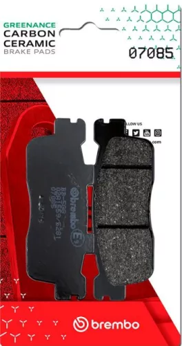 Plăcuțe frână Brembo carbon-ceramice CC față/spate 07085
