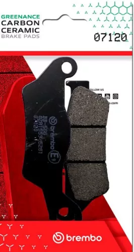Plăcuțe frână Brembo carbon-ceramice CC față 07120
