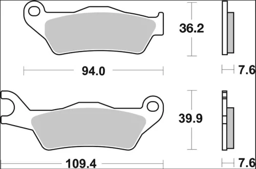 Plăcuțe frână Brembo carbon-ceramice CC față 07120