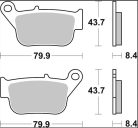 Plăcuțe frână Brembo carbon-ceramice CC spate 07109