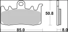 Plăcuțe frână Brembo ceramice față/spate 07BB38RC
