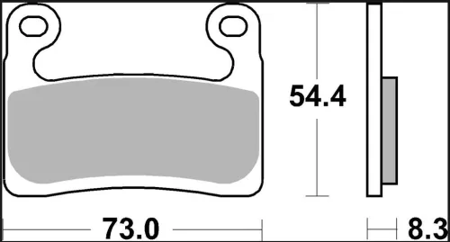 Plăcuțe frână Brembo ceramice față 07GR90RC