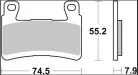 Plăcuțe frână Brembo ceramice față 07KA29RC