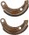 Brake Shoe Moose Frt