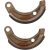 BRAKE SHOE MOOSE FRT