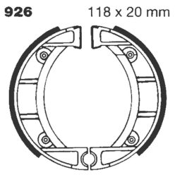 Ebc Brake Shoe Standard 926