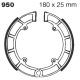 Ebc Brake Shoe Standard 950