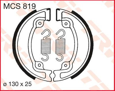 Brake-Shoes-Trw-Mcs819-Spate