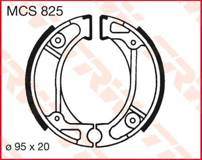 Brake-Shoes-Trw-Mcs825-Spate