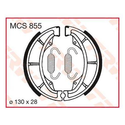 Brake-Shoes-Trw-Mcs855-Fata-Spate