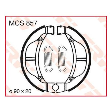 Brake-Shoes-Trw-Mcs857-Fata-Spate