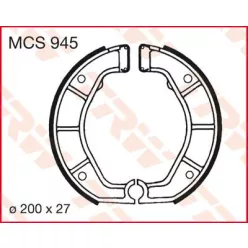 Saboți frână TRW MCS945