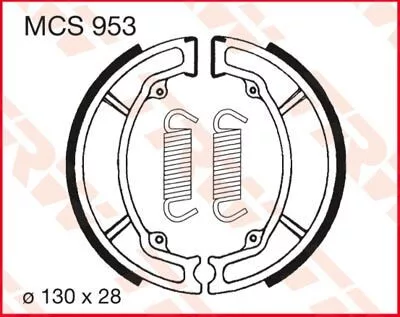 Brake-Shoes-Trw-Mcs953