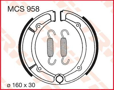 Brake-Shoes-Trw-Mcs958-Spate