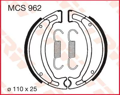 Brake-Shoes-Trw-Mcs962-Spate