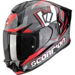 Casca Scorpion EXO-530 AIR ROK Gri Negru Rosu