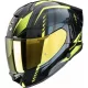 Casca Scorpion EXO-530 AIR Theras Negru Galben Fluo