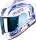 Casca Scorpion EXO-530 AIR Slope Alb Albastru Rosu