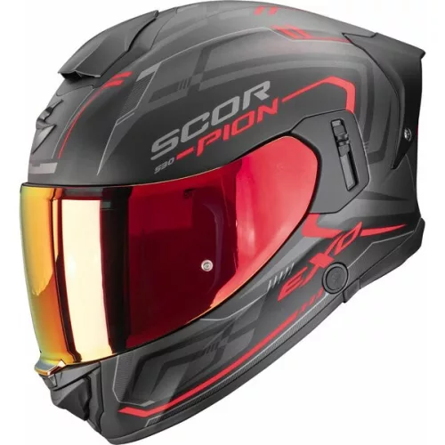 Casca Scorpion EXO-530 AIR Slope Negru Mat Rosu