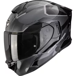 Casca Scorpion EXO-530 AIR CLIP Argintiu Negru