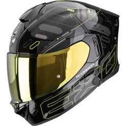 Casca Scorpion EXO-530 AIR FOND Negru Galben Fluo