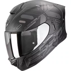 Casca Scorpion EXO-530 AIR FOND Negru Mat Argintiu