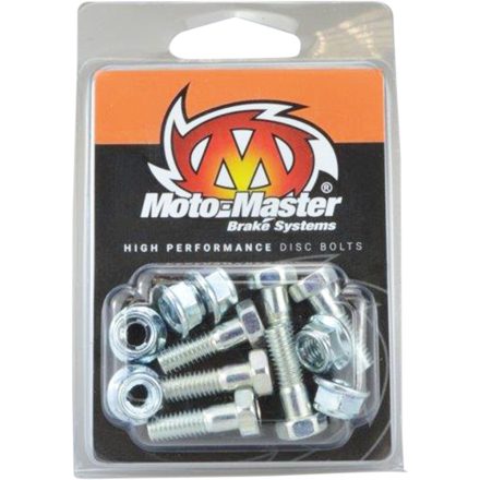 Moto-Master Bolts M6X19 Hex+Nut 012005