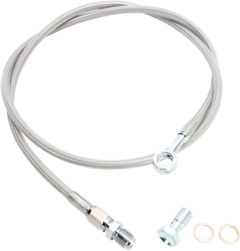 BRAKE LINES-HOSES-STAINLESS ST Parts Unlimited POLAR-003-6