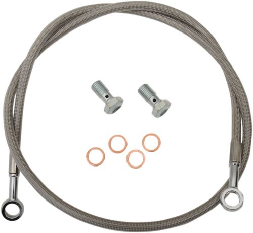 BRAKE LINES-HOSES-STAINLESS ST Parts Unlimited YAM-001-6