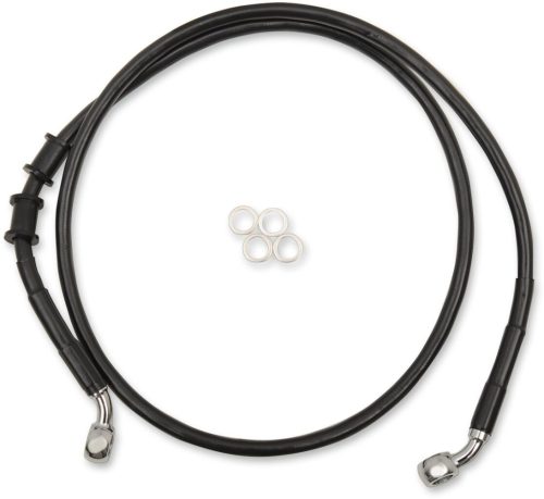 Frt Brake Line Xl Bk +8