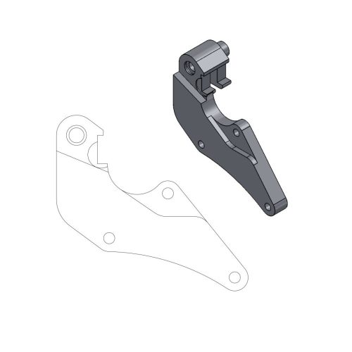 Moto-Master Brake Caliper Adaptor Sm 211010